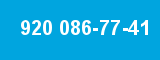 920 086-77-41 920 086-77-41